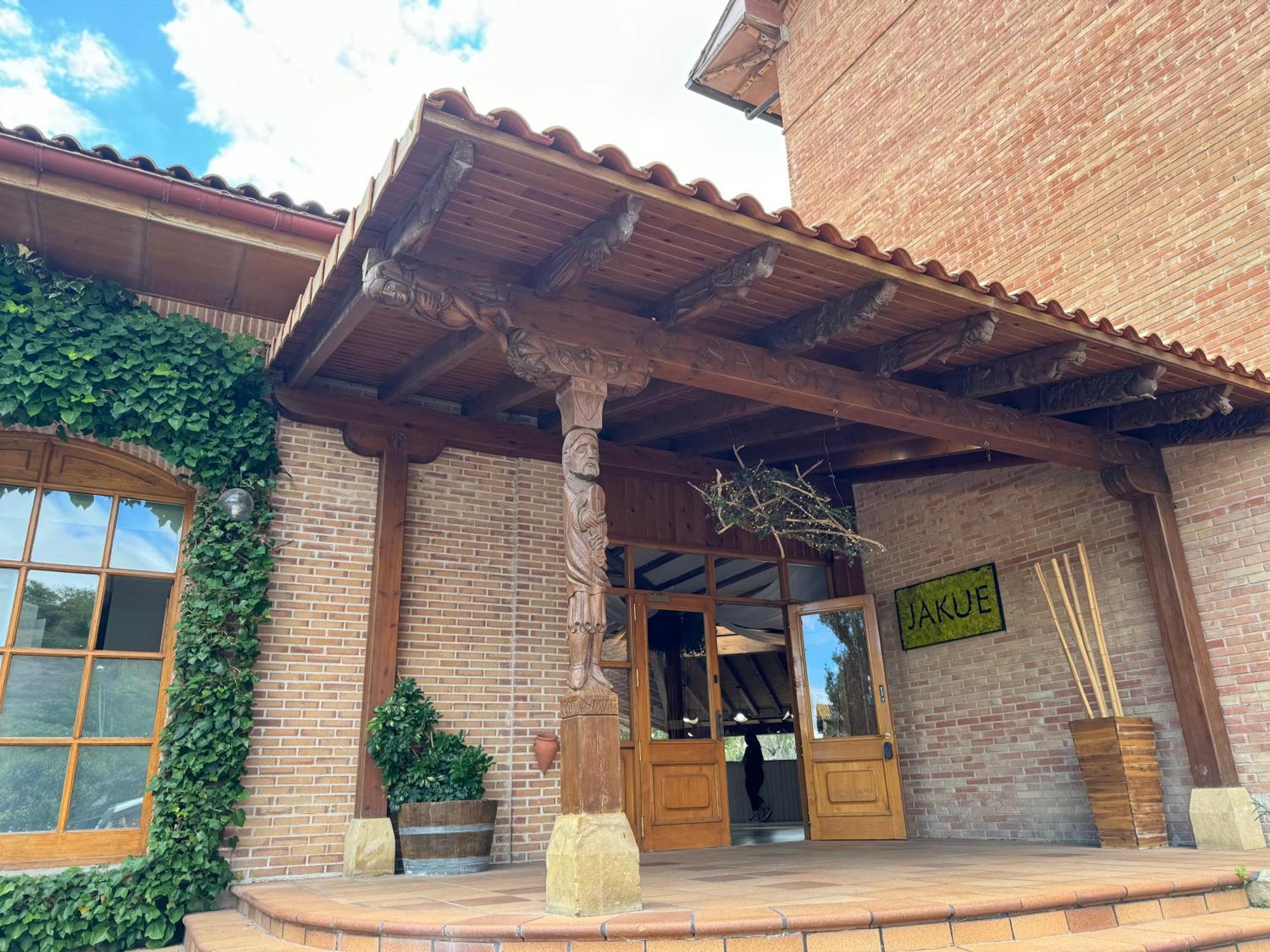 Hotel Jakue Puente la Reina Exterior foto